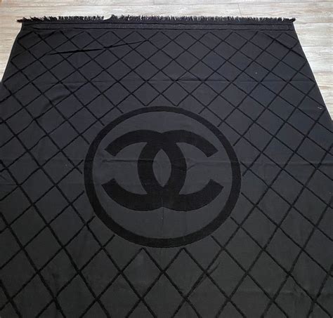 fake chanel beach towel|chanel beach towel set.